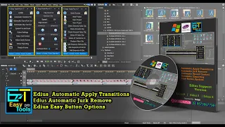 Easy Tools pro | fxmani.com | Edius Automatic Apply Transitions | Edius Automatic Jurk Remove