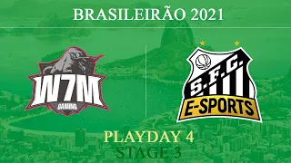 W7M vs Santos @Kafe | Brasileirão 2021 Stage 3 | Week 2 | 19 September 2021