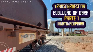 Transnordestina - Evolução Das Obras No Ceará Parte 1