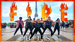 [BLACKROSE] [KPOP IN PUBLIC PARIS] BTS (방탄소년단) - FIRE (불타오르네) Dance cover