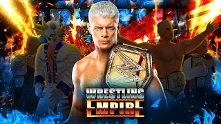 How To Make Cody Rhodes in Wrestling Empire 2024 | Undisputed WWE Champion | Wrestling Empire | AWE