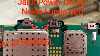 Nokia Lumia 520 Power Button Solution Jumper Ways Smartphone Repairing