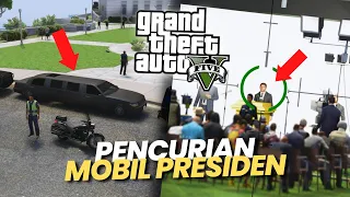 MISI EPIC PENCURIAN MOBIL PRESIDEN DI KOTA !!! GTA 5 MOD