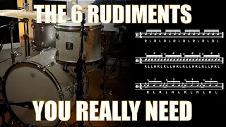 The 6 Rudiments you really need - Daily Drum Lesson