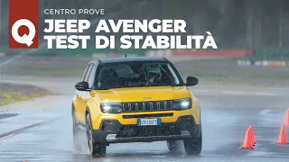 Jeep Avenger 1.2 Benzina: la prova di stabilità