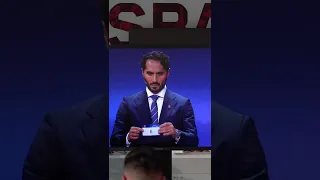 How the team reacted to the Champions League draw 👀