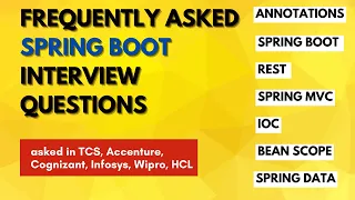 Frequently asked spring boot interview questions and answers
