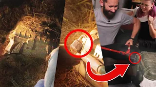 Breaking Open A Buried Safe We Found In A Haunted Graveyard!