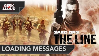 Spec Ops: The Line - Loading Screens