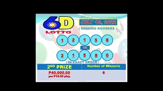 Pcso Lotto Draw Results (July 19,2022 Jackpot Prize: 6/42-P14M+ 6/49-P46M+ 6/58-P109M+#2d #3d #6d