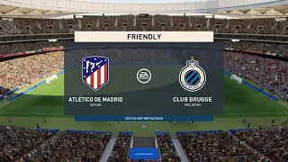 Atlético Madrid U19 vs Club Brugge U19 (12/10/2022) UEFA Youth League FIFA 23