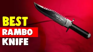 Best Rambo Knife in 2021 – Use This Knife on a Camping Trip!