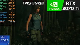 RTX 3070 Ti Laptop | Shadow of The Tomb Raider Max Settings, DLSS 1080p