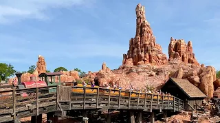 Big Thunder Mountain Railroad POV Ride (4K) - Frontierland, Magic Kingdom, Walt Disney World
