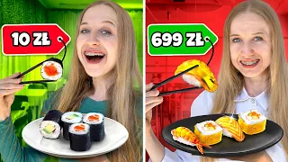 NAJTAŃSZE VS NAJDROŻSZE SUSHI W WARSZAWIE!