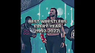 Best Wrestlers Every Year(1992-2022)🔥😈 | Cold | edit #wwe #wwesuperstars #wrestling #edits #shorts