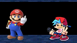[FNF] Game Over - (You Can't Run Mario Mix)