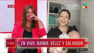 💗 Barbie Vélez presenta a su hijo, Salvador: "No me entra el amor en el alma"