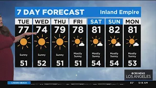 Tuesday morning weather forecast (Oct. 25)