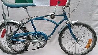 ADOLFO PULIDO., COLLEZIONE: 1975 SCHWINN SKY BLUE STING-RAY. BARN FIND!.