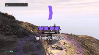 GTA Online - Down Chiliad Time trial - Faggio