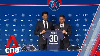 Lionel Messi signs two-year contract with Paris Saint-Germain