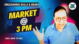 Nifty Prediction: 3 PM Market with D K Sinha