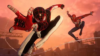 SPIDERMAN Miles Morales All Boses Fights And Ending Screenplay In PS5