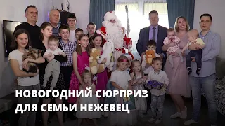 Новогодний сюрприз для семьи Нежевец