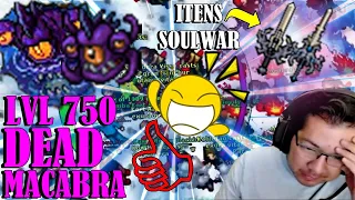 LVL 750 DEAD NO PELEGO DE MACABRA, DROPANDO AMARELINHOS AND HS- Tibia Best Clips #UrsinhaClips