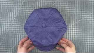 How to Construct a Newsboy Hat: 6-Section Crowns