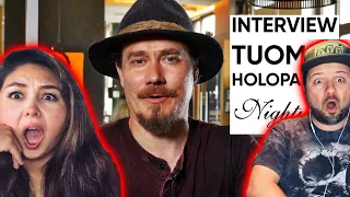Wife REACTS NIGHTWISH Tuomas Holopainen INTERVIEW 2020 Songwriting Musician REACTION