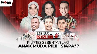 Pilpres Sebentar Lagi, Anak Muda Pilih Siapa? | Menuju Pemilu tvOne