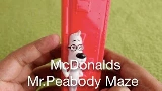 McDonalds Mr Peabody Maze