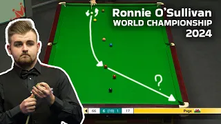 He will be eulogized until the end of time! Ronnie O'Sullivan! World Championship 2024