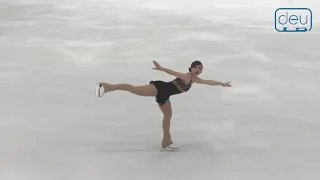 Elena Rossi. Oberstdorf 2019. Bronze Ladies I FS. 20 place