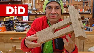 1245. A simple and functional carpentry connection with an elastic element