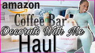 HomeGoods | Amazon | Decorate With Me Fall Coffee Bar 🍁🍂 Part 2