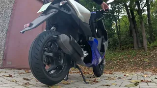 Yamaha Aerox first start after 4 months