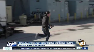 Naval Base San Diego takes part in nationwide training