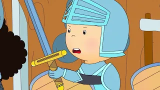 ★ Caillou the Knight ★ Funny Animated Caillou | Cartoons for kids | Caillou