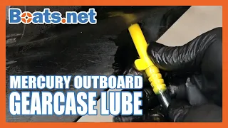 Lower Unit Oil Change on a Mercury 40HP Outboard | How to Pressure Test a Lower Unit | Boats.net