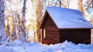 Off Grid Cabin in the Alaskan Wilderness