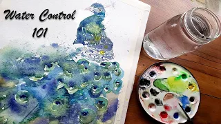 Water Control Secrets - Use Your Jar, Paper, Palette and Brush like a Pro