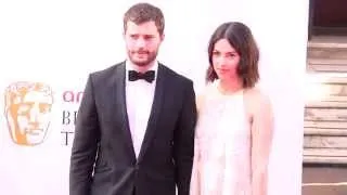 BAFTA Awards (British Academy of Film And Television Arts) Red Carpet - Jamie Dornan & Amelia Warner