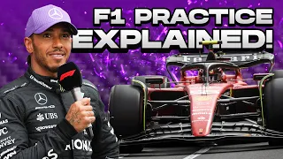 What do F1 teams do in free practice sessions?