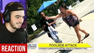 Black Teen Speaks Out After Woman Attacked Him At Pool (REACTION) | Henis Highlights