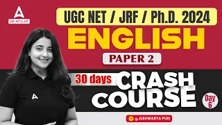 UGC NET English Literature Crash Course #6 | English Literature by Aishwarya Puri