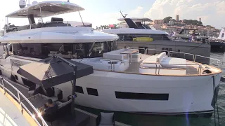 2024 Sirena 68 Luxury Yacht Deck and Bridge Tour | BoatTube