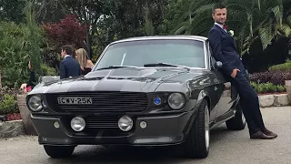 Shelby GT500 Eleanor “The Beast” Wedding at Oatlands House